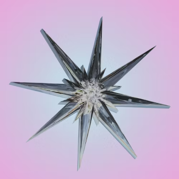 Crystal Star Charm
